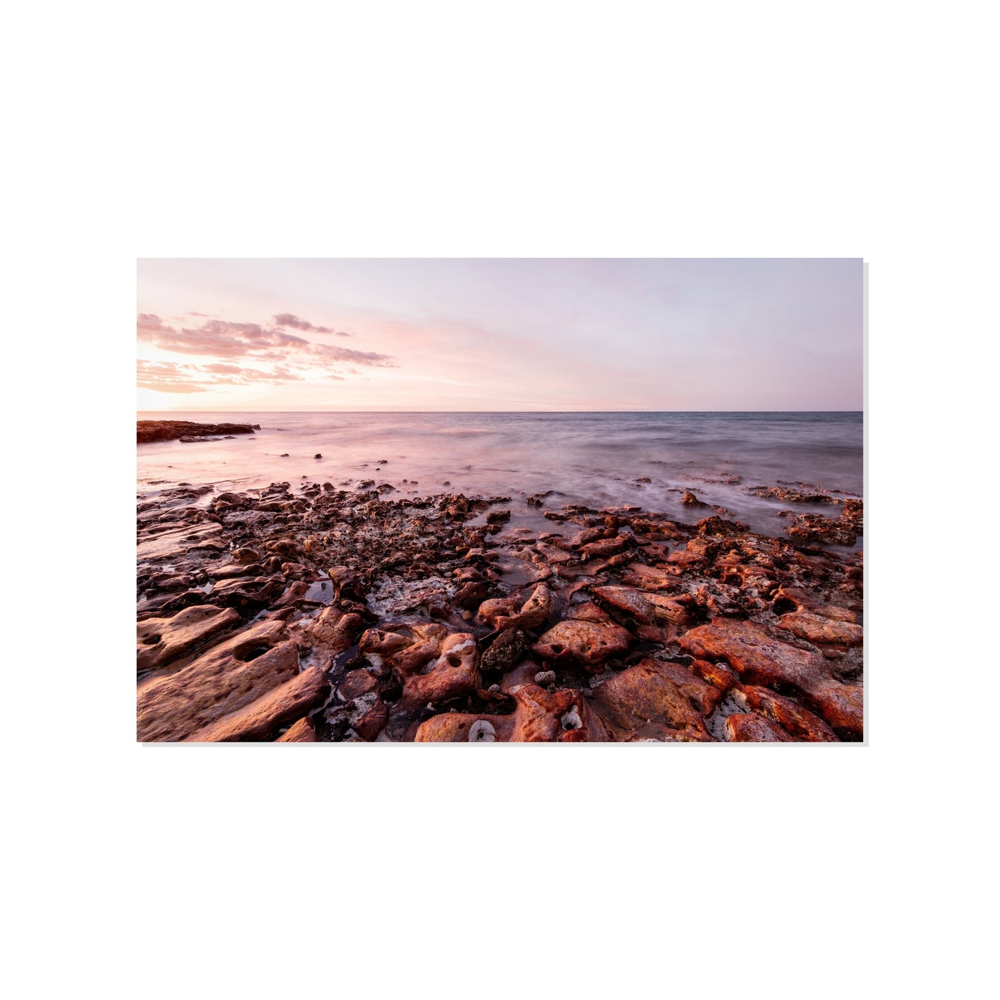 Last Light on the Rocks - Nightcliff Beach