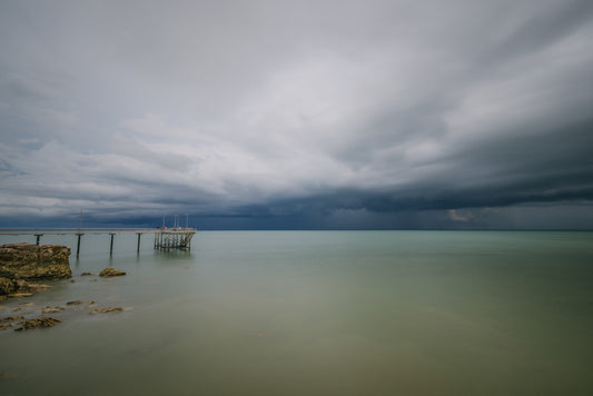 The Calm Beneath Tension - Nightcliff Beach